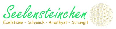 Seelensteinchen - Edelsteine - Schungit - Edelsteinwasser-Logo