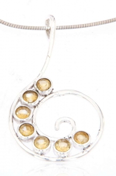 anhaenger-spirale-citrin-silber-schmuck