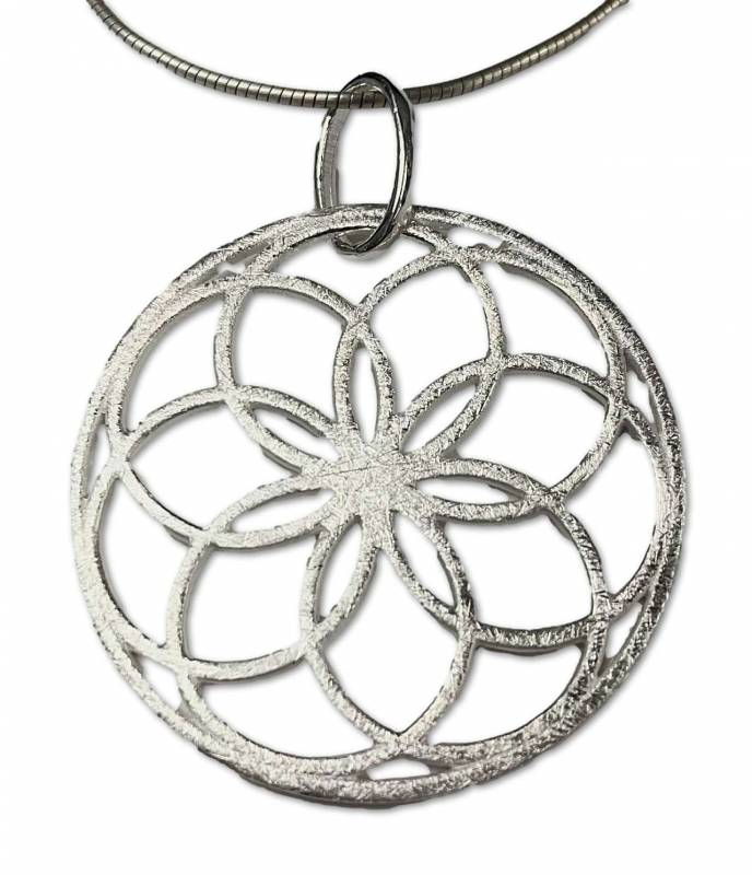 blume-des-lebens-anhaenger-edelstein-trommelstein-heilstein-gebohrt