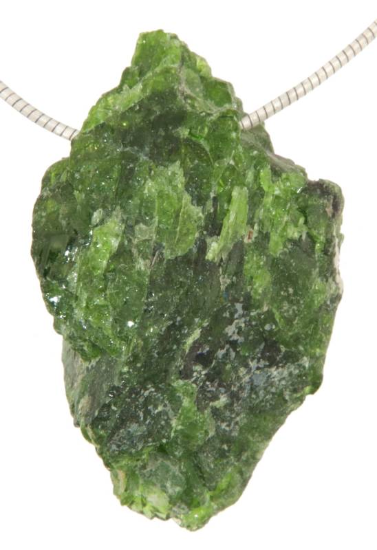 chromdiopsid-anhaenger