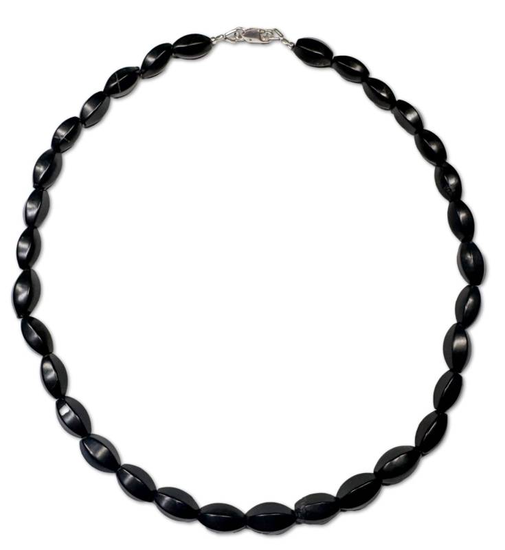 Schungit-kette-collier-edelstein-schmuck-edelsteinschmuck
