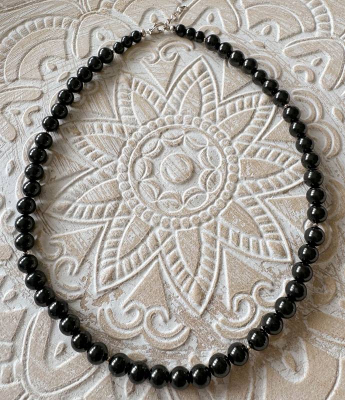 schwarzer-turmalin-schoerl-schmuck-kette-collier-edelsteinkette-edelstein.heilstein-silber