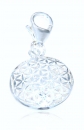 blume-des-lebens-charm-silber-kette