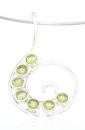 anhaenger-spirale-peridot-silber-schmuck-edelstein