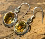 citrin-Ohrringe-edelstein-heilstein-silber-schmuck-seelensteinchen