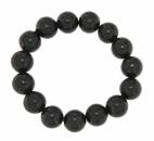 edles Kugel Schungit Edelstein Armband - Schmuck -  #0449